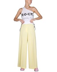 Stella McCartney - Wide Leg Trousers Wool - Lyst