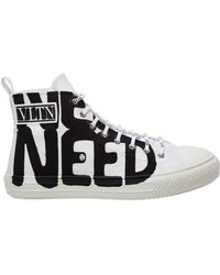 Valentino High-top sneakers for Men - Up to 63% off at Lyst.com