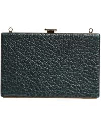 Dolce & Gabbana - Leather Clutch Evening Crossbody Bag - Lyst