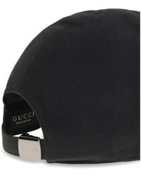 Gucci - Baseball Cap Cotton - Lyst