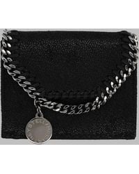 Stella McCartney - Trifold Wallet Falabella Polyester & Purses - Lyst