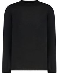 Rick Owens - Virgin Wool Crew-Neck Sweater - Lyst