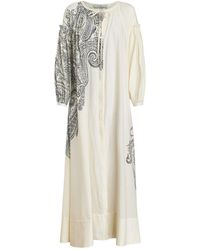 Etro - Tunic Dress With Paisley Print - Lyst