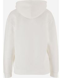 Valentino - Cotton Sweatshirt With Print - Lyst