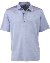 Zegna - Short Sleeve Polo Shirt - Lyst