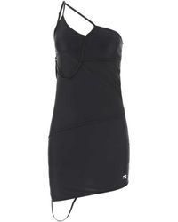 Balenciaga - Stretch Nylon Mini Dress - Lyst