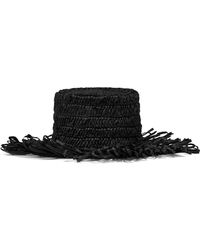 Gianni Chiarini - Marcella Hat Crocheted With Straw Effect - Lyst