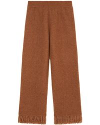Alanui - Cashmere And Silk Blend Trousers - Lyst