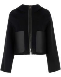 Fendi - Wool Blend Reversible Jacket - Lyst
