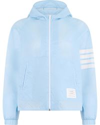 Thom Browne - Light Ripstop Jacket Polyamide Trench & Raincoats - Lyst