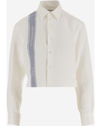 JW Anderson - Linen Shirt - Lyst