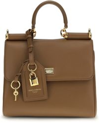 Dolce & Gabbana - My Sicily Handbag Calf Suede; Pvc Shoulder Bags - Lyst
