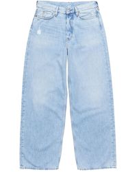 Acne Studios - 100% Cotton Trousers - Lyst