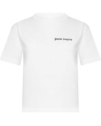 palm angels crop top moletom com capuz