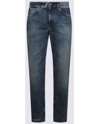 Givenchy - Cotton Denim Jeans - Lyst