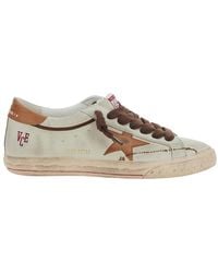 Golden Goose - Smooth Leather Matchstar Sneakers - Lyst