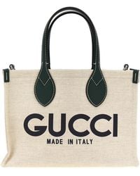 Gucci - Mini Logo Shopping Bag - Lyst