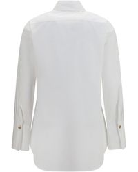 Balmain - Shirt Cotton Poplin - Lyst