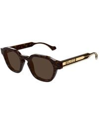 Gucci - Sunglasses Square Full Rim, Dark Havana Frame And Lens Gg1730S002 - Lyst