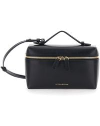 Victoria Beckham - 'Vanity' Crossbody Bag With Adjustable Strap And Logo Lettering On The Front - Lyst