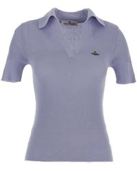 Vivienne Westwood - Marina Knitted Polo Shirt - Lyst