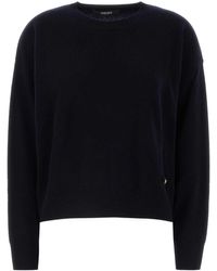 Versace - Midnight Stretch Wool Blend Sweater - Lyst
