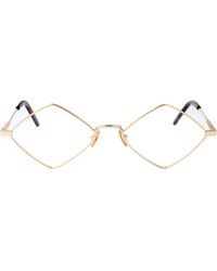 Saint Laurent - Optical Frames Sl302 Lisa Opt Metal Glasses - Lyst
