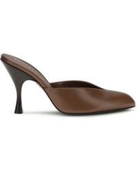 Herbert Levine - Sitting Pretty Mules Calf Leather Bos Taurus Sandal - Lyst