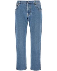 Gucci - Light Jeans With Rossa Ancora Patch - Lyst