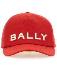 Bally - Baseball Hat With Logo - Lyst