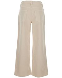 Mother - The Dodger Flod Jeans With Belt Loops And Wide Leg - Lyst