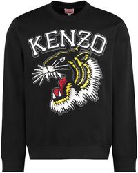 KENZO - Cotton Crew-Neck Sweatshirt - Lyst