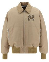 Palm Angels - Padded Bomber Jacket - Lyst