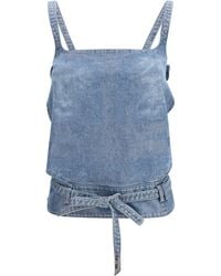 DIESEL - De Sayra Top Cotton; Polyester - Lyst
