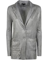 Avant Toi - Wrinkled Stich Rever Jacket With Lamination - Lyst