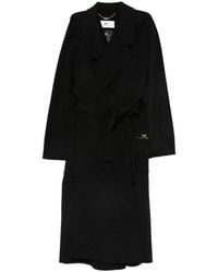 Elisabetta Franchi - Belted Coats - Lyst