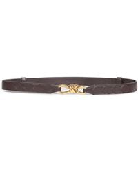 Bottega Veneta - Fondant Intrecciato Nappa Leather Andiamo Belt - Lyst