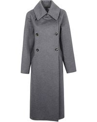 Loewe - Wool And Cashmere Blend Coat - Lyst