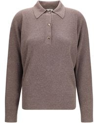 Calvin Klein - Long-Sleeve Sweater Silk - Lyst