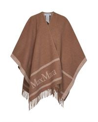 Max Mara - Poncho Hilde Wool Capes - Lyst