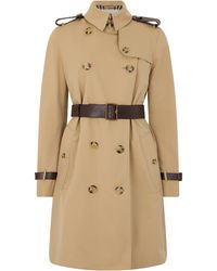 Burberry - Trench Coat Cotton & Raincoats - Lyst