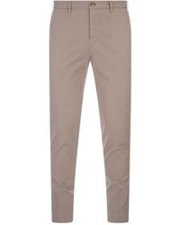 Incotex - Sand Tight Fit Trousers - Lyst
