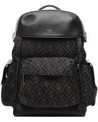 Fendi - Drive Ff Jacquard Backpack - Lyst