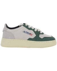 Autry - Medalist Low Top Sneakers Suede Cow Leather Trainers - Lyst