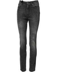 Dolce & Gabbana - Audrey-fit Jeans In Stretch Denim - Lyst