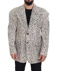 Dolce & Gabbana - Elegant Slim-Fit Blazer - Lyst