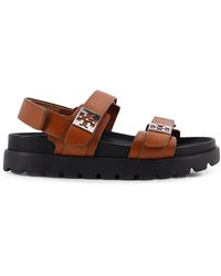 Tory Burch - Mellow Low Leather Sandals - Lyst