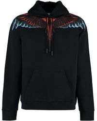 Marcelo Burlon - County Of Milan Icon Wings Printed Hoodie - Lyst