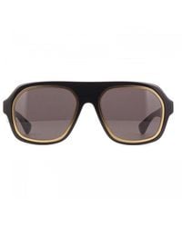 Bottega Veneta - Sunglasses Aviator Full Rim, Frame And Lens Bv1217S001 - Lyst