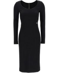 Dolce & Gabbana - Dolce & Gabbana Logo Dress - Lyst
